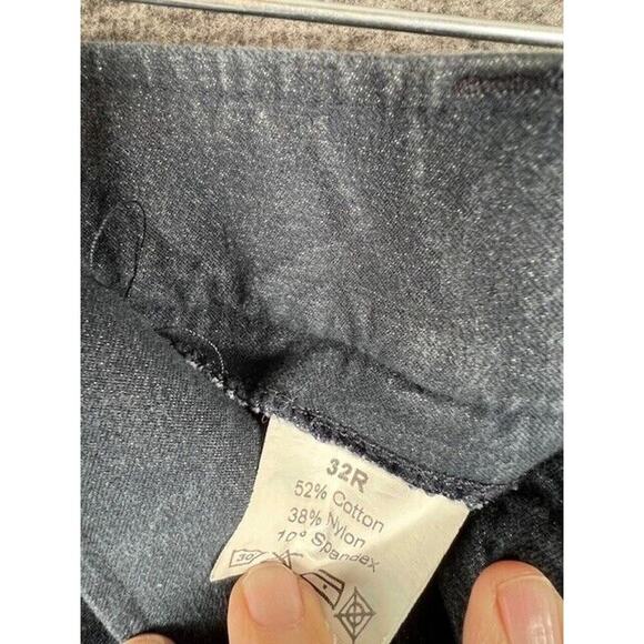 Womens Equestrian Dark Navy Blue Horse Riding Breeches 32R Pants Stretch - Picture 3 of 5